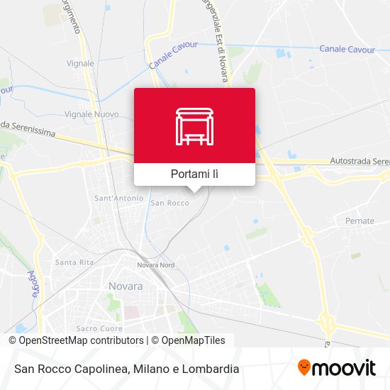 Mappa San Rocco Capolinea