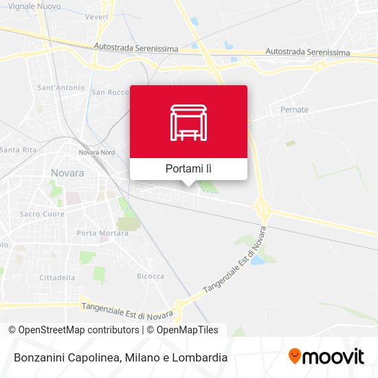 Mappa Bonzanini Capolinea