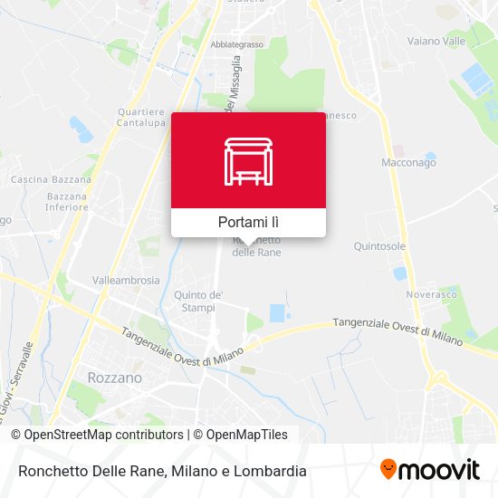 Mappa Ronchetto Delle Rane