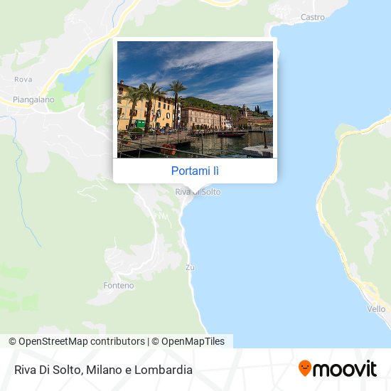 Mappa Riva Di Solto