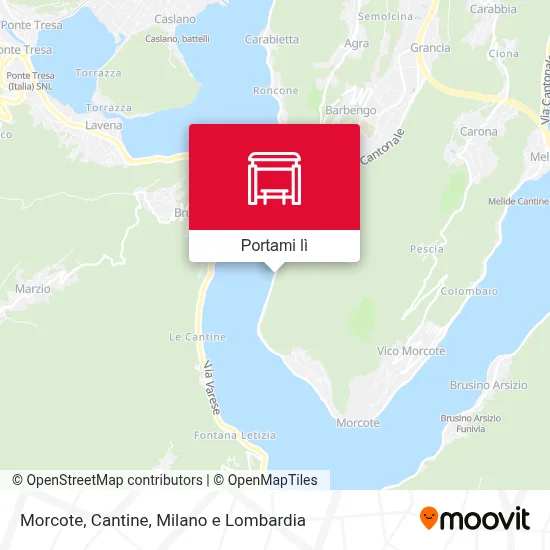 Mappa Morcote, Cantine