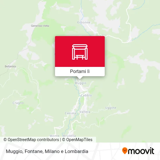 Mappa Muggio, Fontane