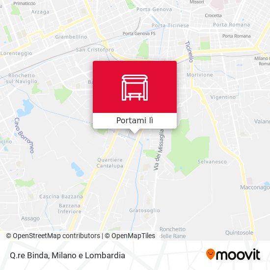 Mappa Q.re Binda