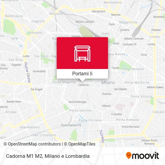 Mappa Cadorna M1 M2