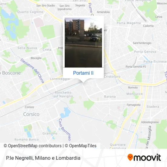 Mappa P.le Negrelli