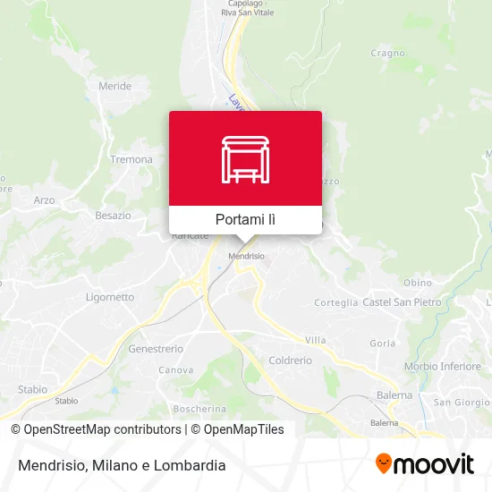 Mappa Mendrisio