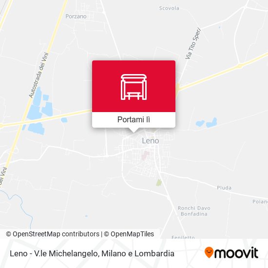Mappa Leno - V.le Michelangelo