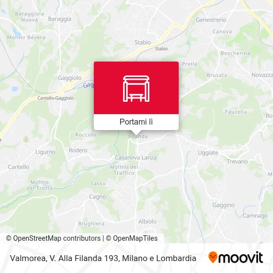 Mappa Valmorea, V. Alla Filanda 193