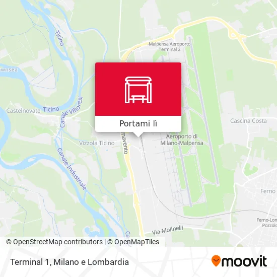 Mappa Terminal 1