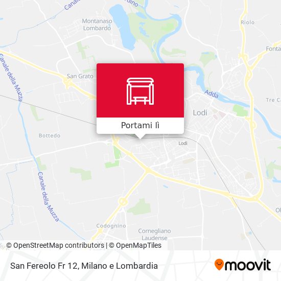Mappa San Fereolo Fr 12