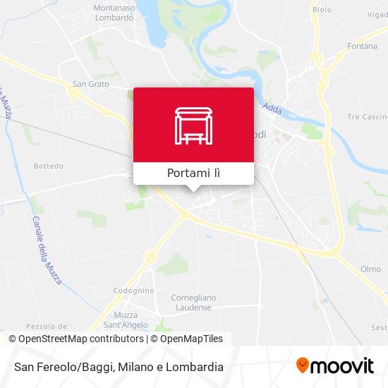Mappa San Fereolo/Baggi
