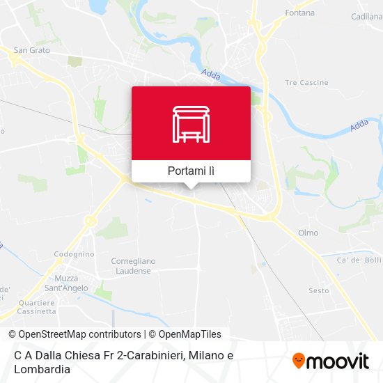 Mappa C A Dalla Chiesa Fr 2-Carabinieri
