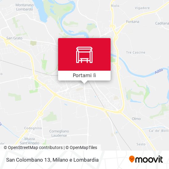 Mappa San Colombano 13