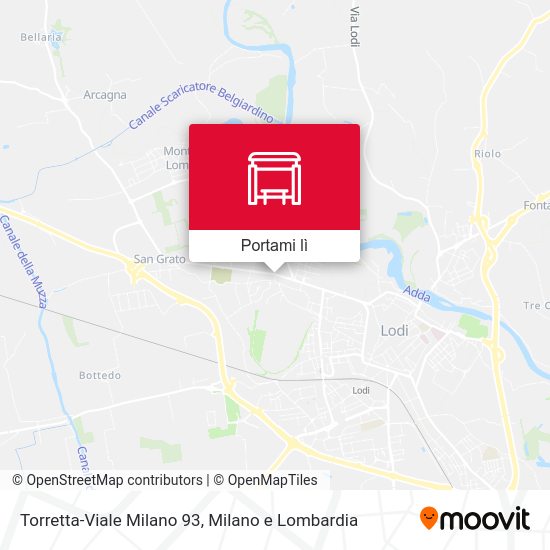 Mappa Torretta-Viale Milano 93
