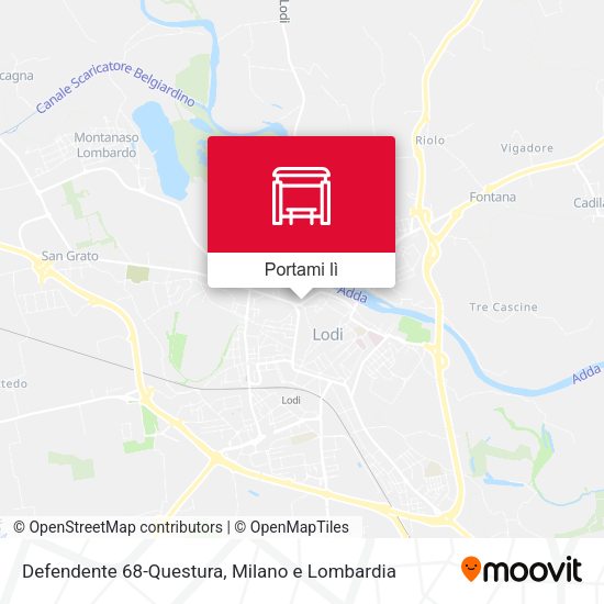 Mappa Defendente 68-Questura