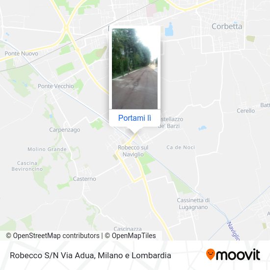 Mappa Robecco S/N Via Adua