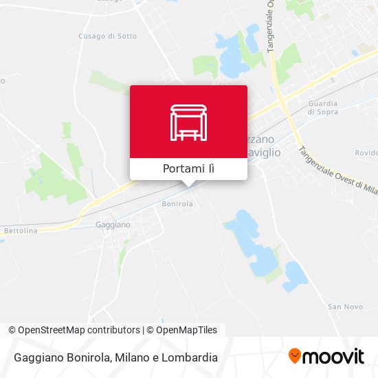 Mappa Gaggiano Bonirola