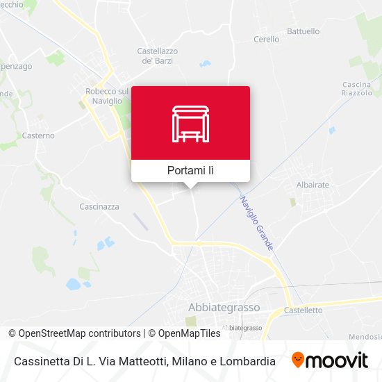 Mappa Cassinetta Di L. Via Matteotti