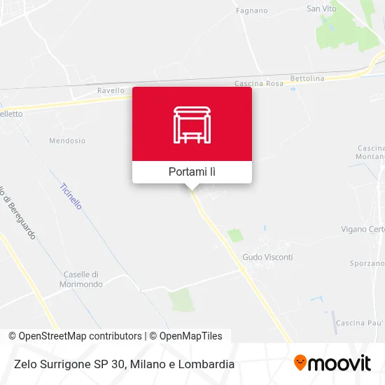 Mappa Zelo Surrigone SP 30