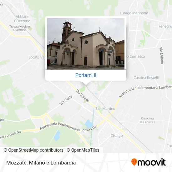 Mappa Mozzate