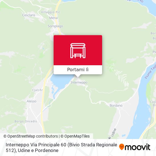 Mappa Interneppo Via Principale 60 (Bivio Strada Regionale 512)