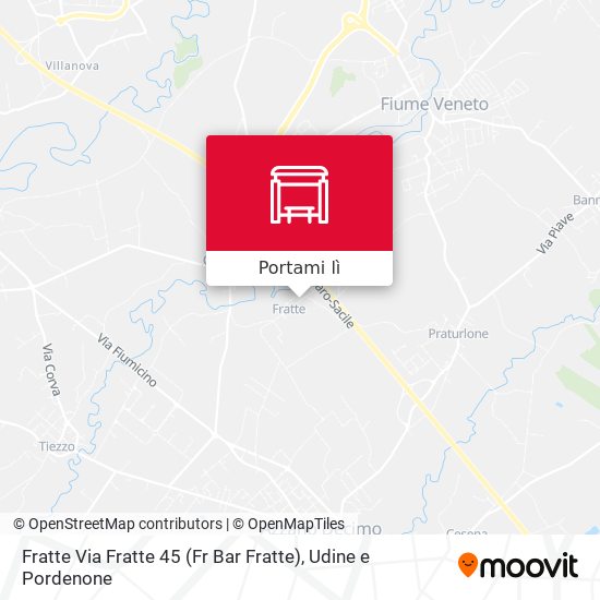 Mappa Fratte Via Fratte 45 (Fr Bar Fratte)