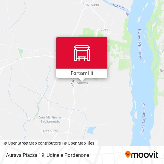 Mappa Aurava Piazza 19