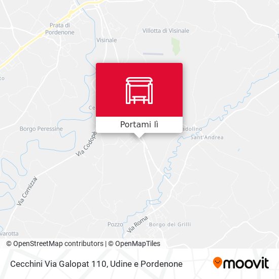 Mappa Cecchini Via Galopat 110