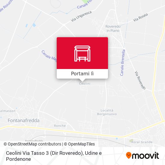 Mappa Ceolini Via Tasso 3 (Dir Roveredo)