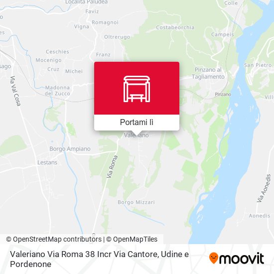Mappa Valeriano Via Roma 38 Incr Via Cantore