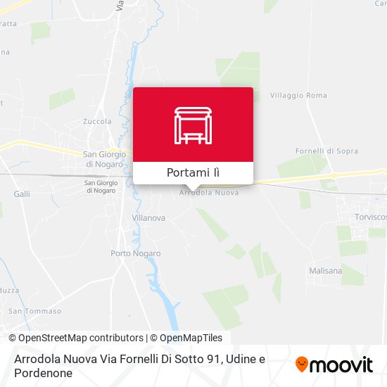 Mappa Arrodola Nuova Via Fornelli Di Sotto 91