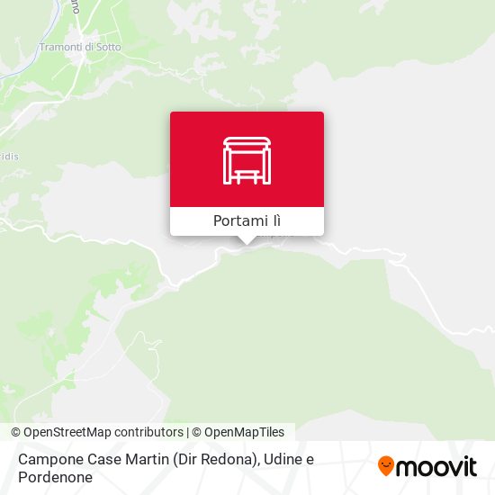 Mappa Campone Case Martin (Dir Redona)