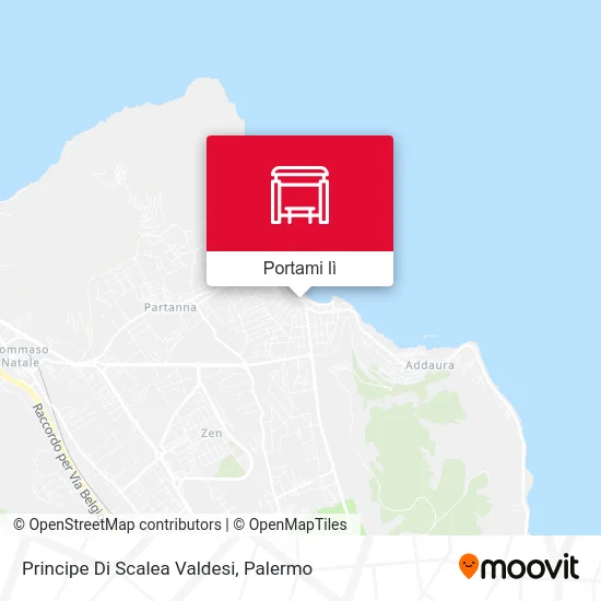 Mappa Principe Di Scalea Valdesi