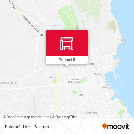 Mappa Paterno' - Liszt