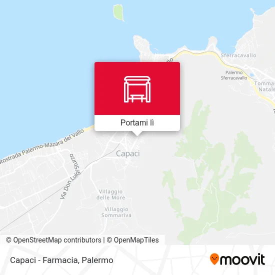 Mappa Capaci - Farmacia