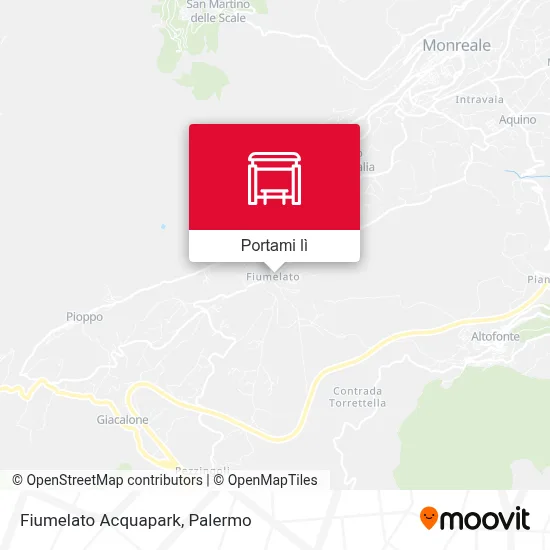 Mappa Fiumelato Acquapark