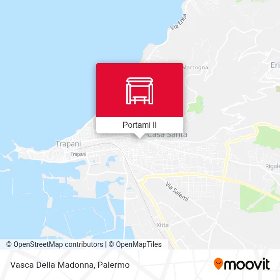 Mappa Vasca Della Madonna