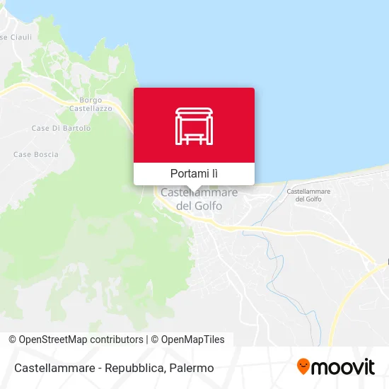 Mappa Castellammare - Repubblica
