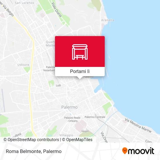 Mappa Roma Belmonte