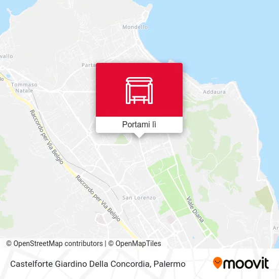 Mappa Castelforte Giardino Della Concordia