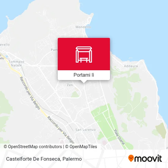 Mappa Castelforte De Fonseca