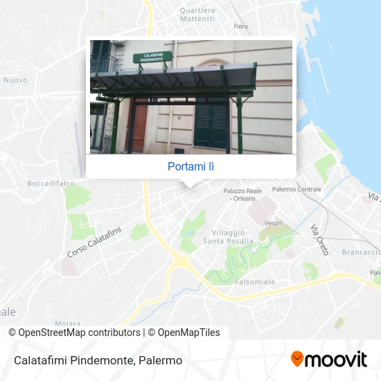 Mappa Calatafimi Pindemonte