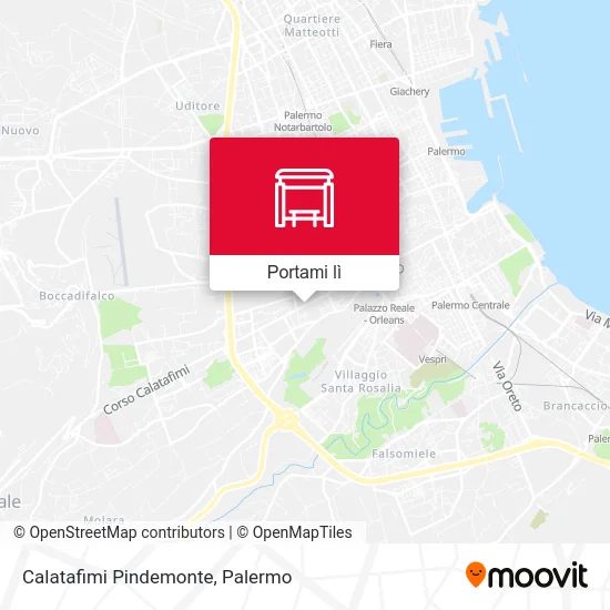 Mappa Calatafimi Pindemonte