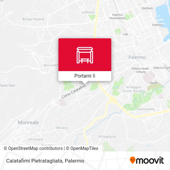 Mappa Calatafimi Pietratagliata