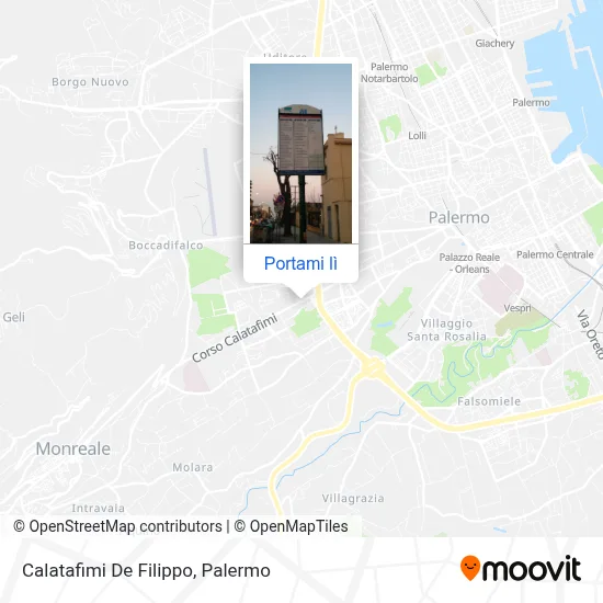 Mappa Calatafimi De Filippo