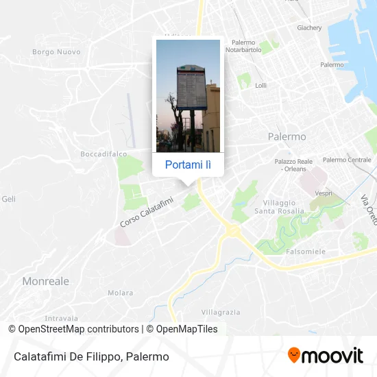 Mappa Calatafimi De Filippo