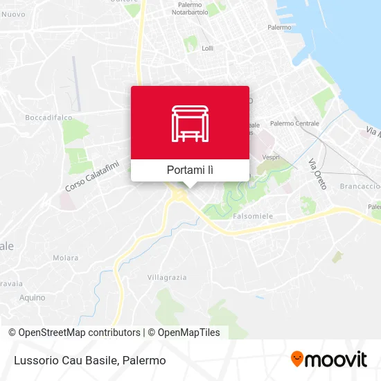 Mappa Lussorio Cau Basile