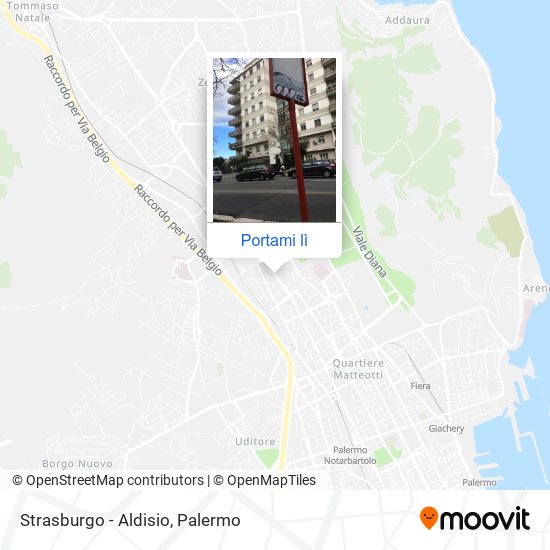 Mappa Strasburgo - Aldisio