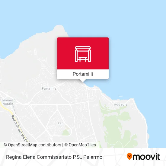 Mappa Regina Elena Commissariato P.S.