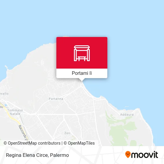 Mappa Regina Elena Circe